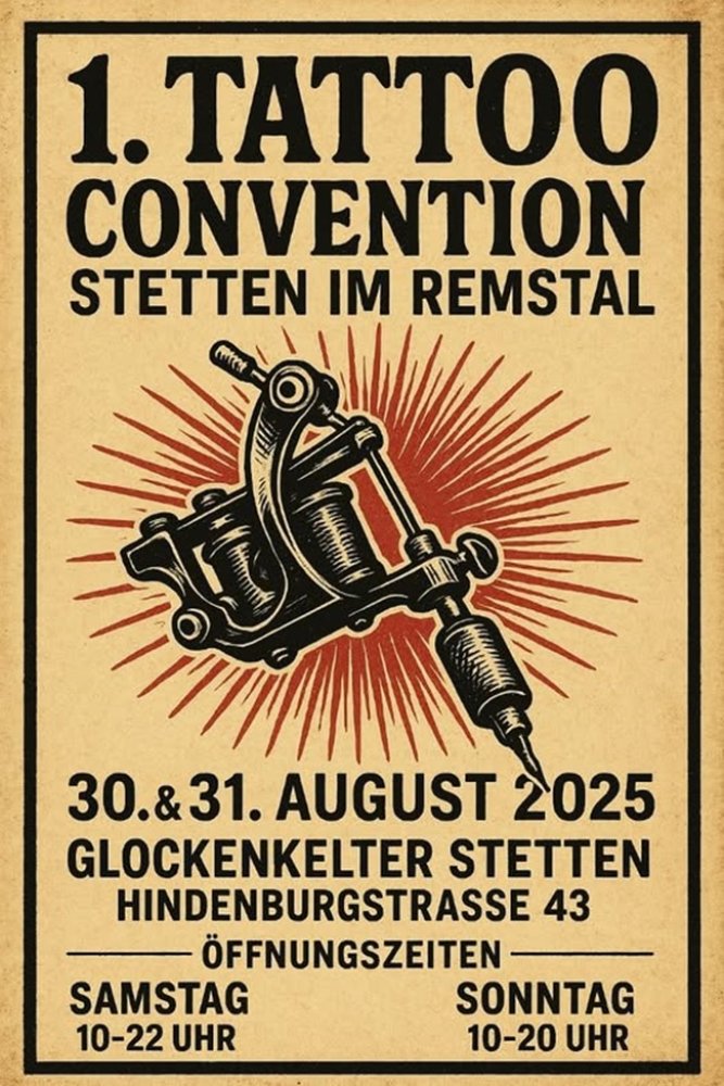 Tattoo Convention Stetten im Remstal 2025