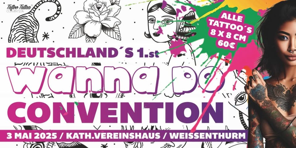 Tattoo WannaDo Tattoo & Art Messe TattooTattaa Weißenthurm 2025
