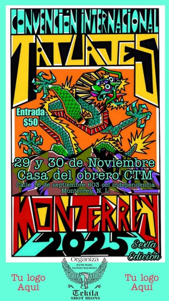 Convencion De Tatuajes Monterrey 2025
