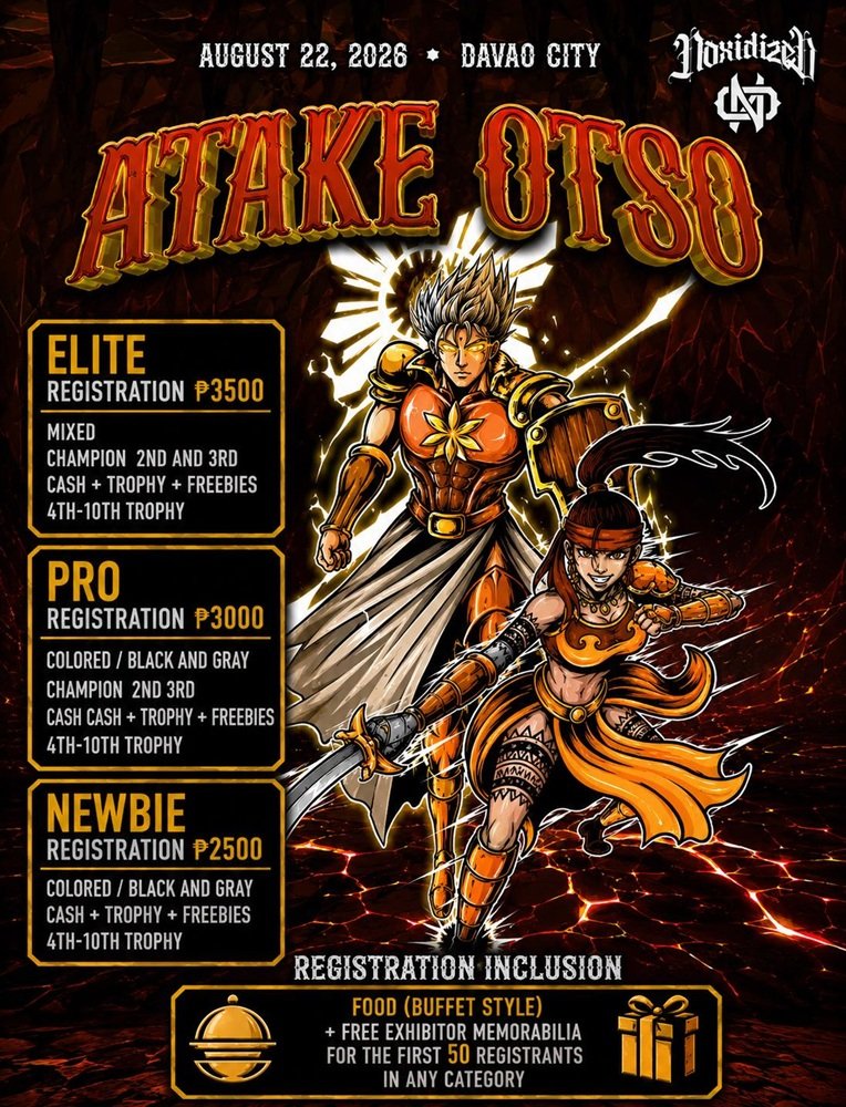 Atake Siete Davao Tattoo Competition 2026