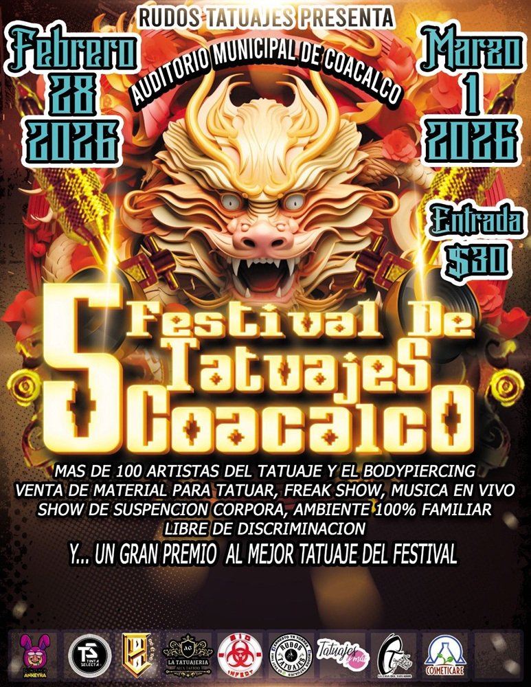 Festival de Tatuajes Coacalco 2026