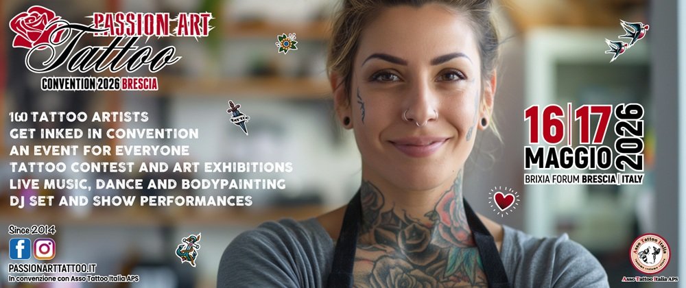 Passion Art Tattoo Convention Brescia 2026