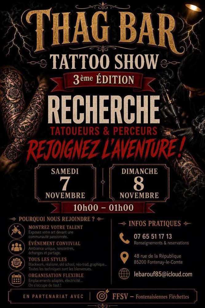 Thag Bar Tattoo Show 2026