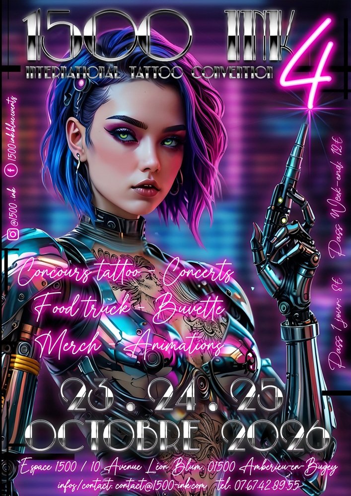 1500 Ink Tattoo Convention 2026