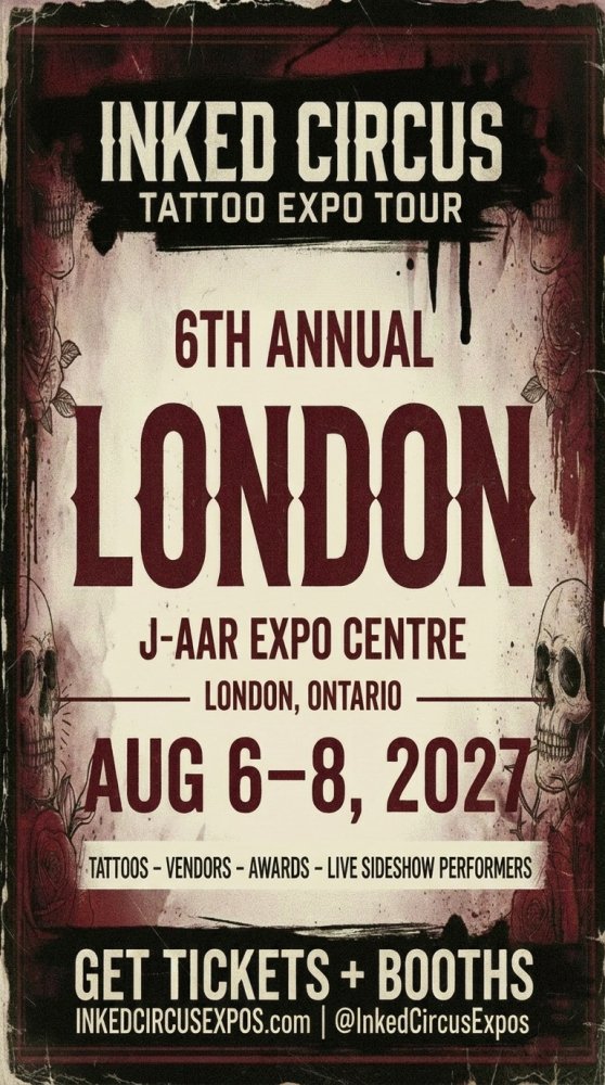 Inked Circus Tattoo Expo London 2027