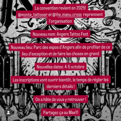 Angers Tattoo Fest 2025