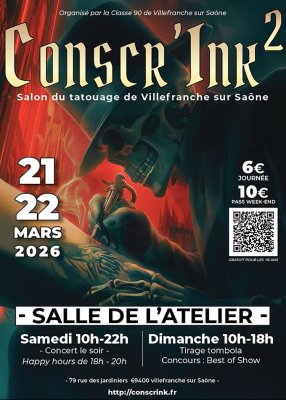 Conscr'ink Convention de Tatouage 2026