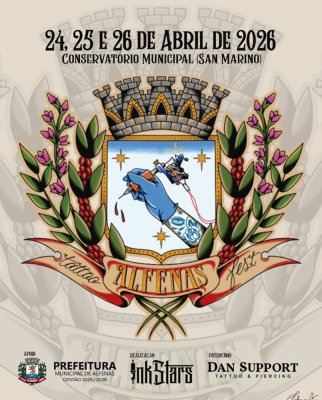Convenção de Tatuagem em Alfenas 2026