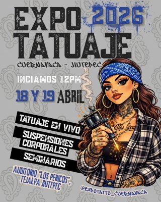 Cuernavaca Tattoo Fest Jiutepec 2026