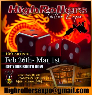 HighRollers Tattoo Expo 2026