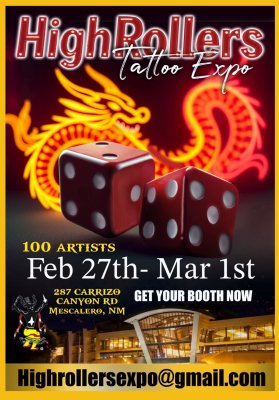 HighRollers Tattoo Expo 2026