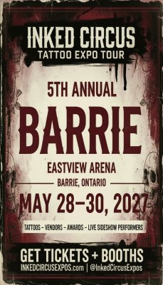 Inked Circus Tattoo Expo Barrie 2027