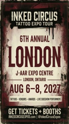 Inked Circus Tattoo Expo London 2027