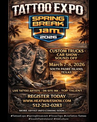 Spring Break Jam Tattoo Expo 2026