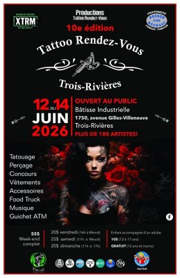 Tattoo Rendez Vous Trois Rivières 2026