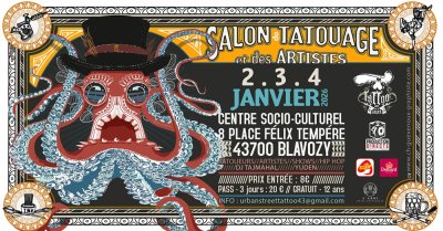 Tattoo43 Salon du Tatouage et des Artistes 2026