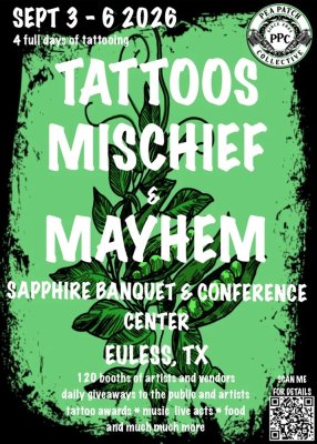 Tattoos Mischief & Mayhem Euless 2026 - 2