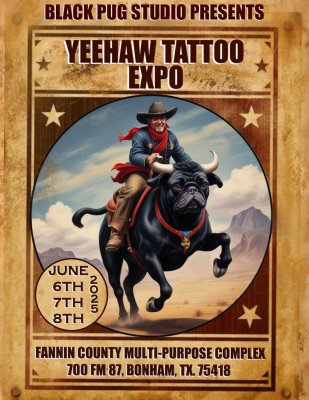 Yeehaw Tattoo Expo 2025